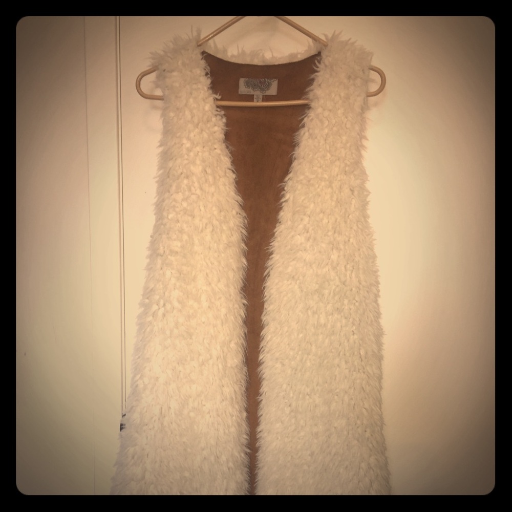Faux Fur Vest by Ecote